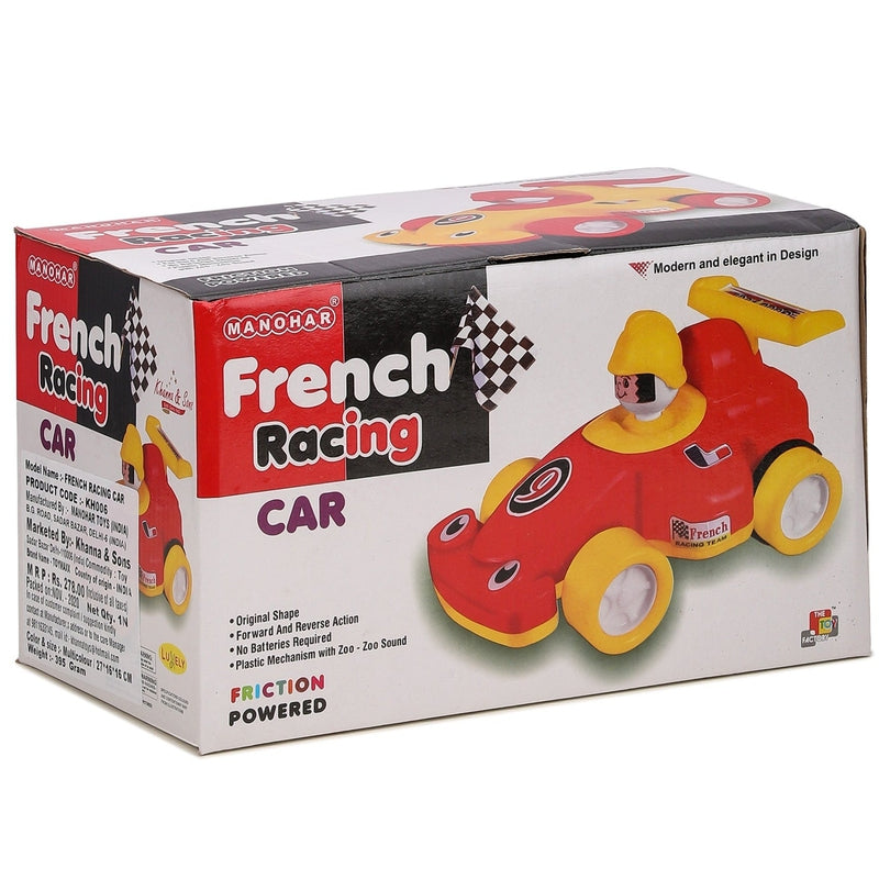 French Racing Car (Friction Powered)