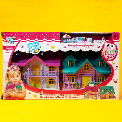 The All New Funny House Doll Playset is purely magic. This Doll House let's your kid explore more and more. 
