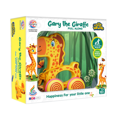 Gary The Giraffe Pull Along