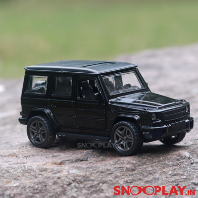 SUV Diecast Car Scale Model (3223) resembling Mercedes Benz G Class (1:32 Scale) - Assorted Colors