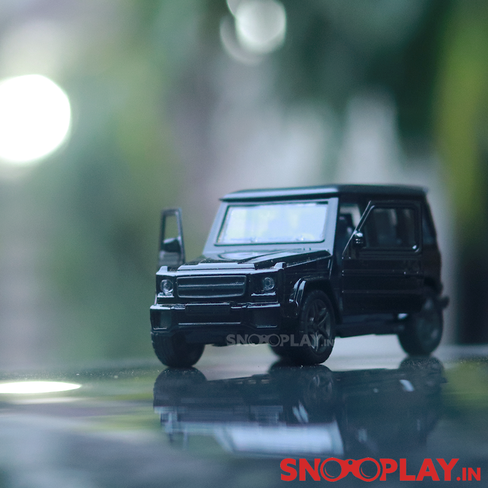 SUV Diecast Car Scale Model (3223) resembling Mercedes Benz G Class (1:32 Scale) - Assorted Colors