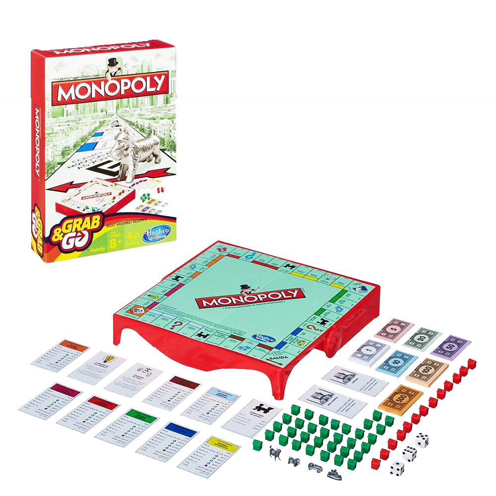 Monopoly Game (Travel Edition) - Mini Board Game