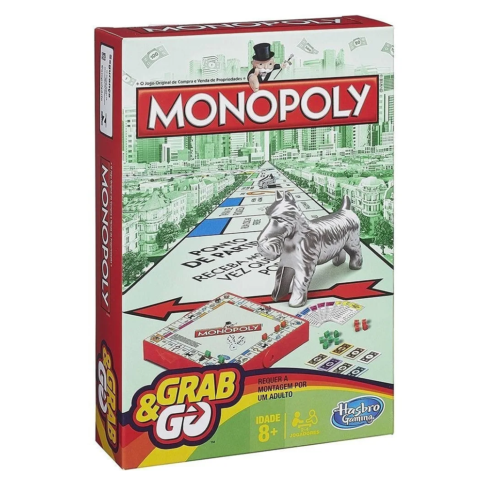 Monopoly Game (Travel Edition) - Mini Board Game