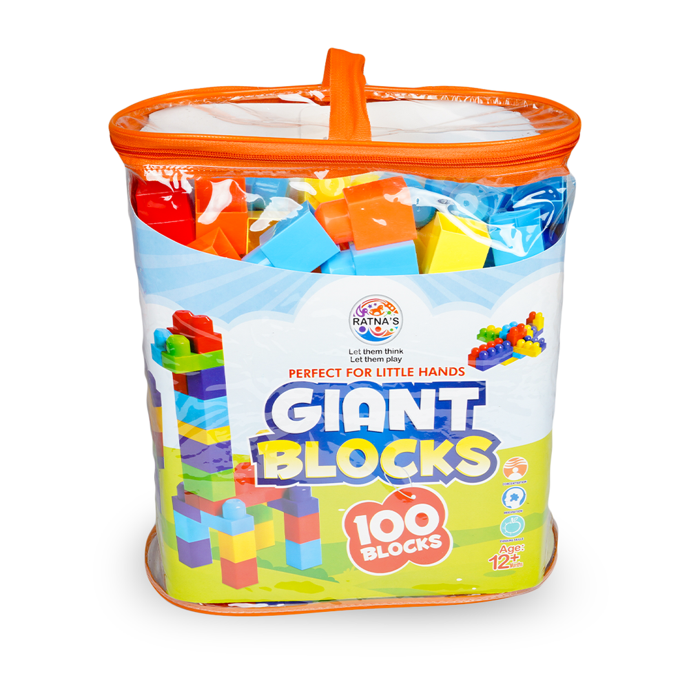 Giant Blocks (100 Pcs) - Building Block Set