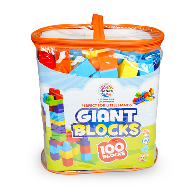 Giant Blocks (100 Pcs) - Building Block Set