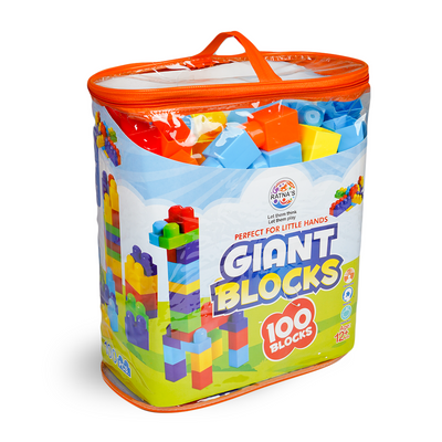 Giant Blocks (100 Pcs) - Building Block Set