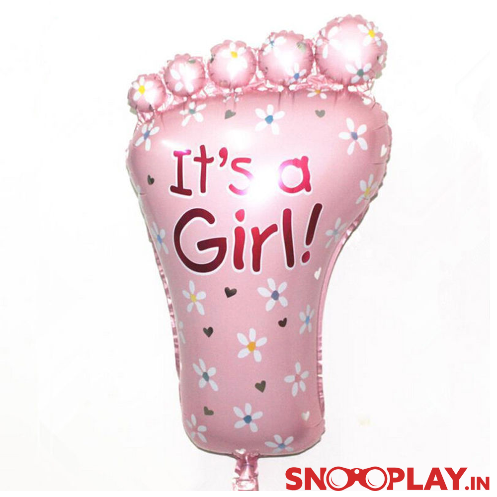 It's A Girl Foil Balloon Party supply online india at best price