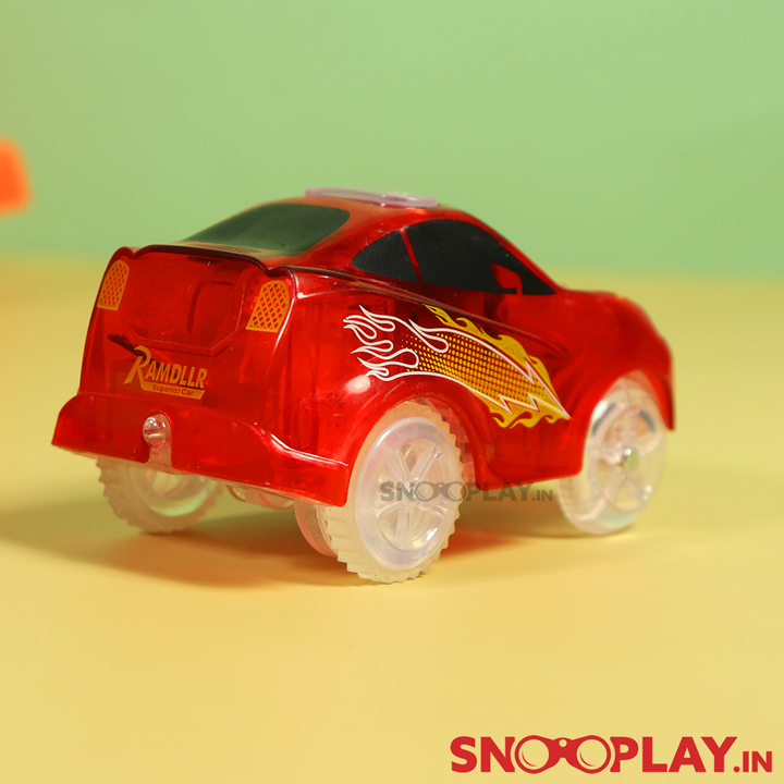 Glow Car with Bendable Track Set