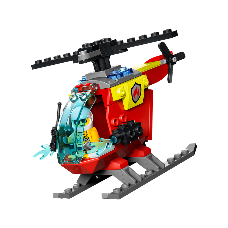 Lego City Fire Helicopter Construction Set (60318)