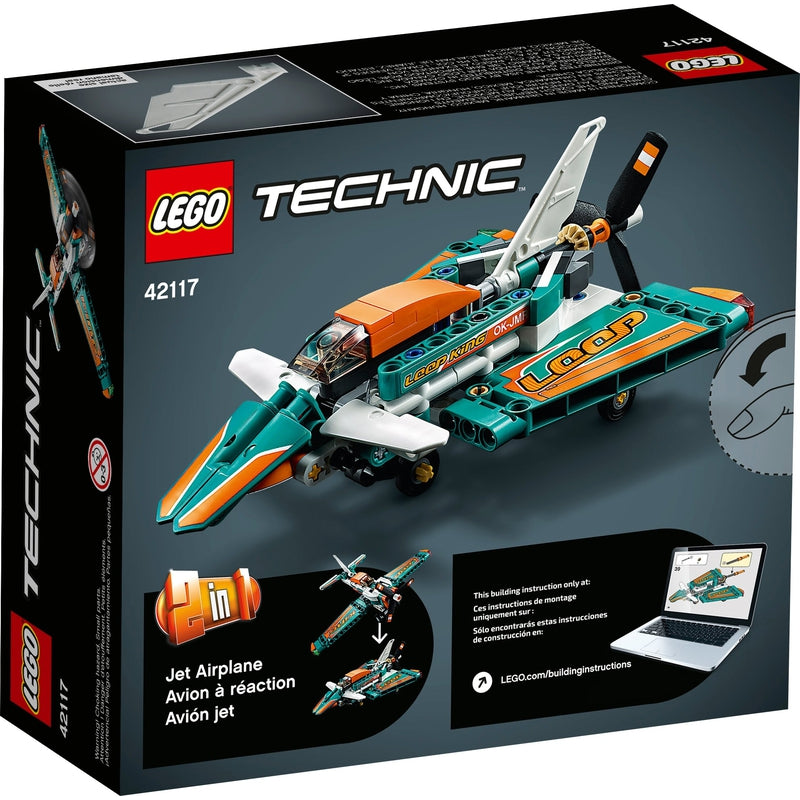 Lego Technic 2 in 1 Racing Plane Construction Set (42117)