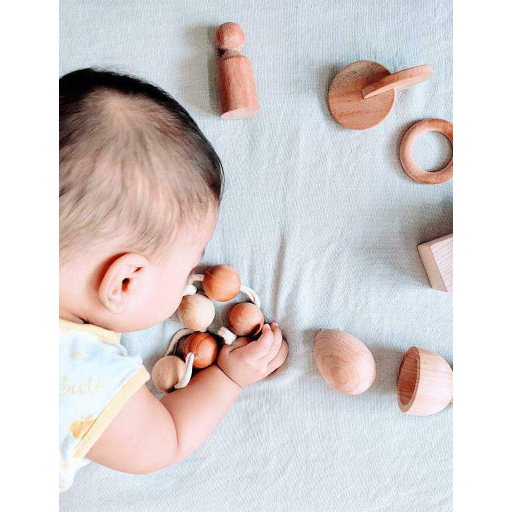 Wooden Grasping Beads