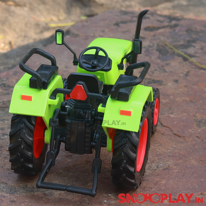 Farm Tractor Pull back Toy (Green Colour)