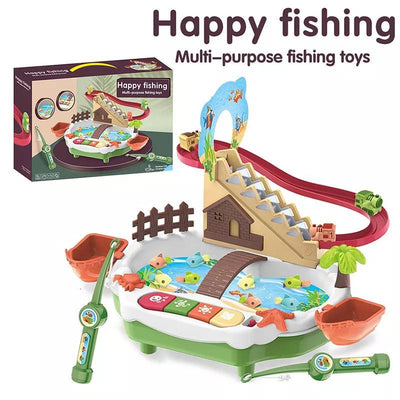 Magnetic Fishing Game Toy with Sideway and Stairs - Kidology