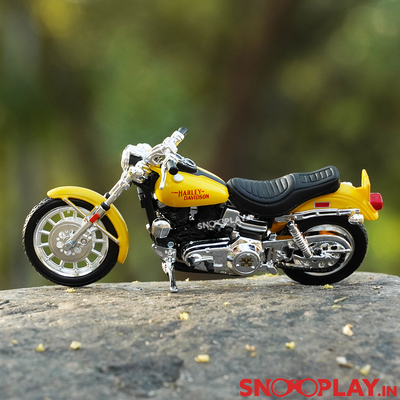 1977 FXS Harley Davidson Diecast Bike Scale Model (1:18 Scale)