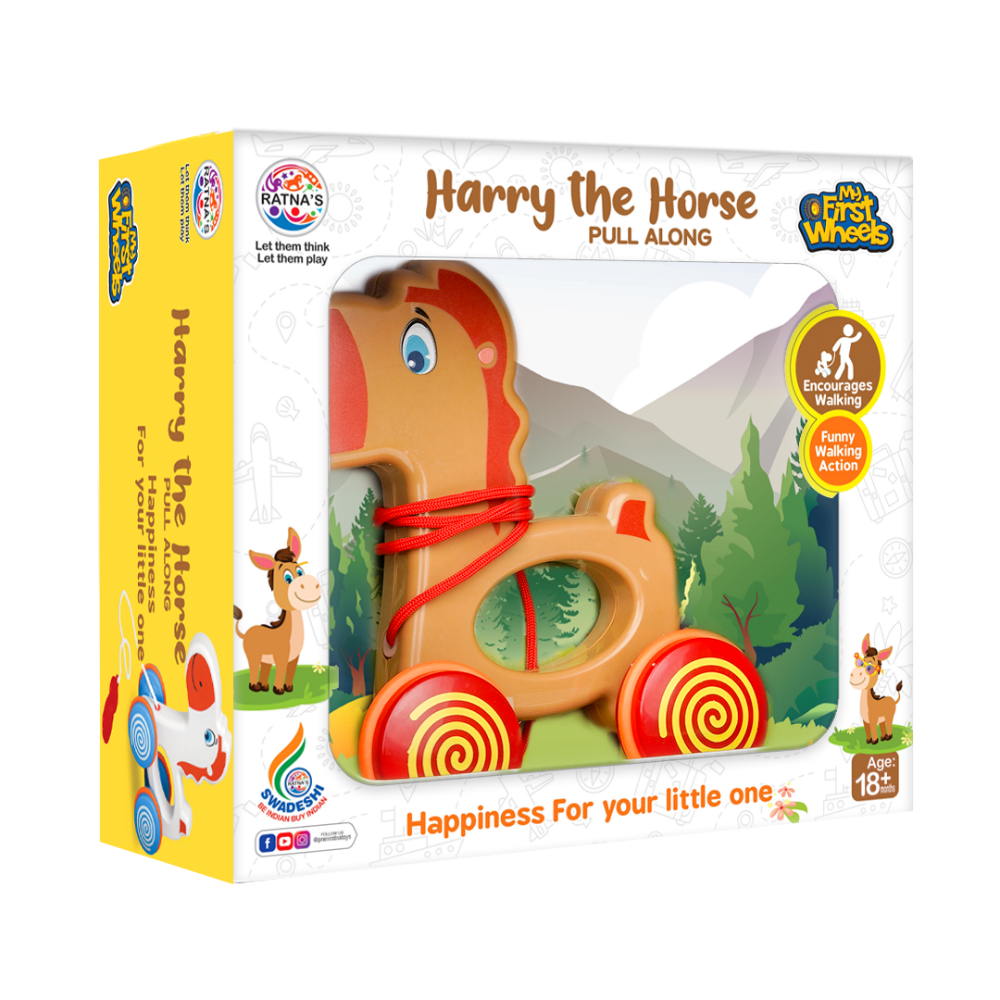 Pull Along Harry the Horse a Perfect Walking Companion for Toddlers