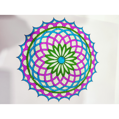 Glow Your Art (Mandala Edition)- DIY Art Kit