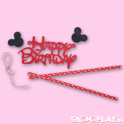 Happy Birthday Cake Flag Topper quiky Gift online india at low price