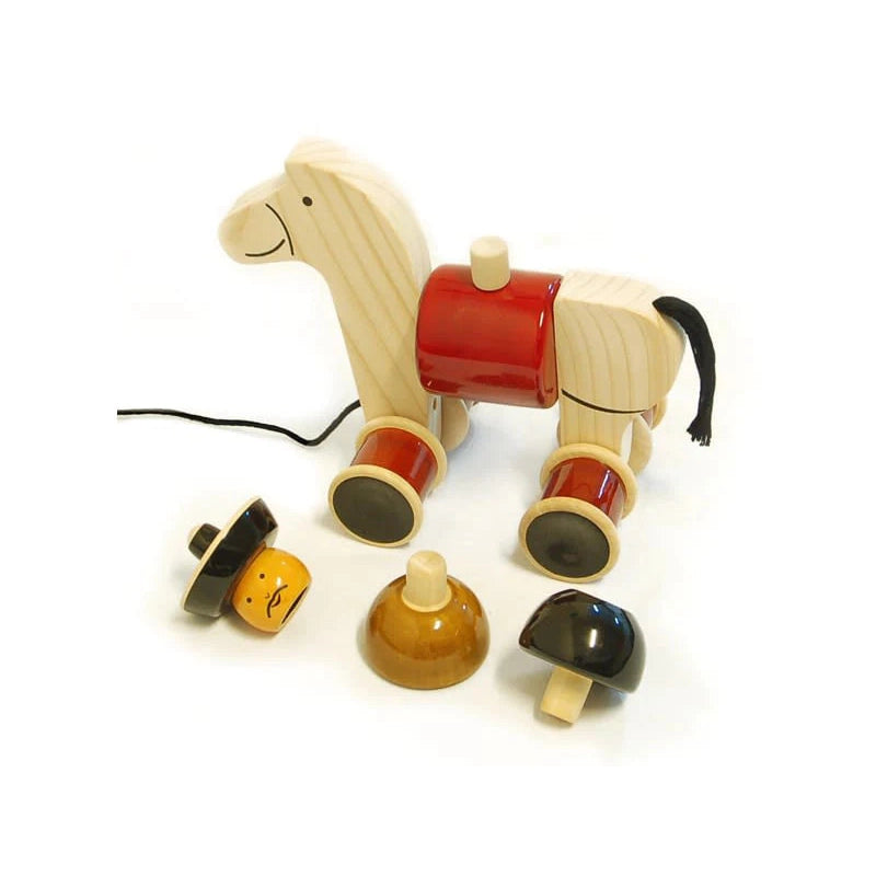 Hee Haw - Wooden Pull Toy