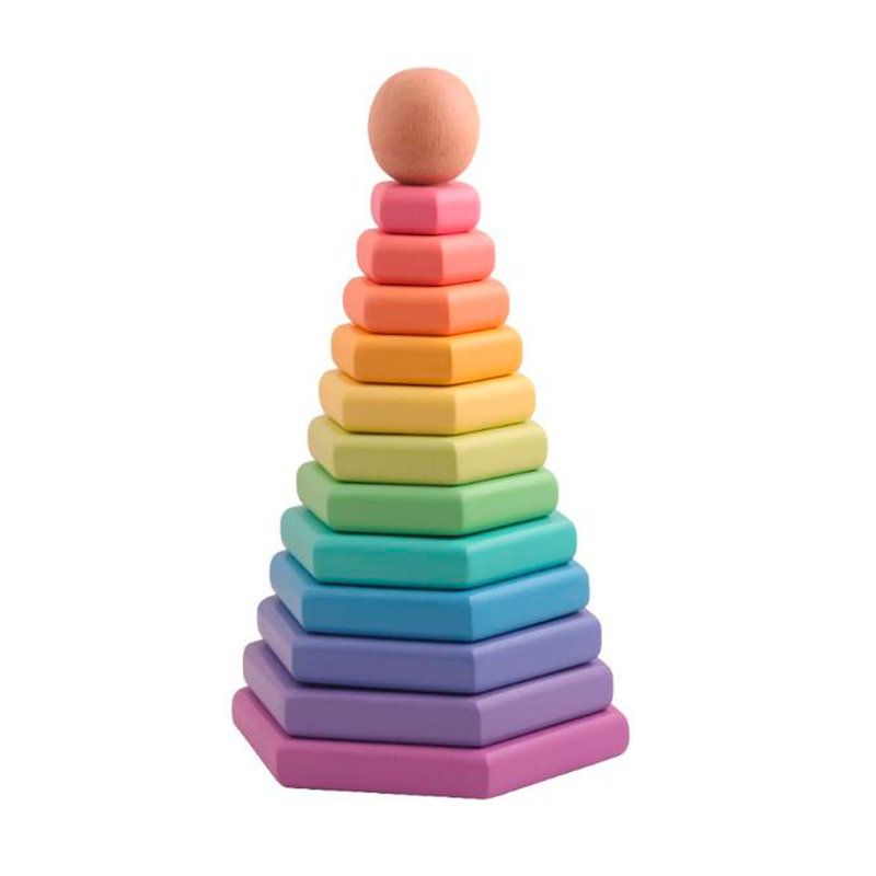 Hexagonal Prism Stacker (1-3 Years)