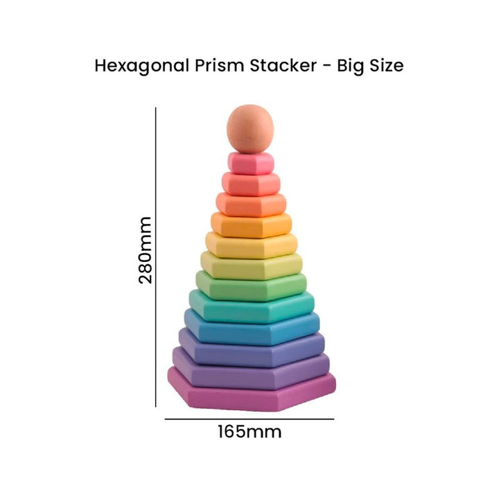 Hexagonal Prism Stacker (1-3 Years)