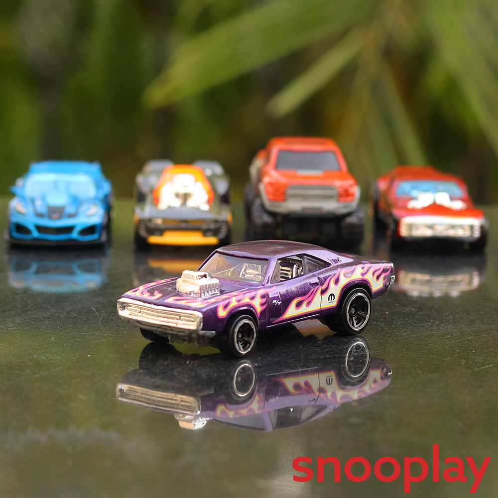 Diecast Hotwheels Horsepower - Pack of 5 Cars