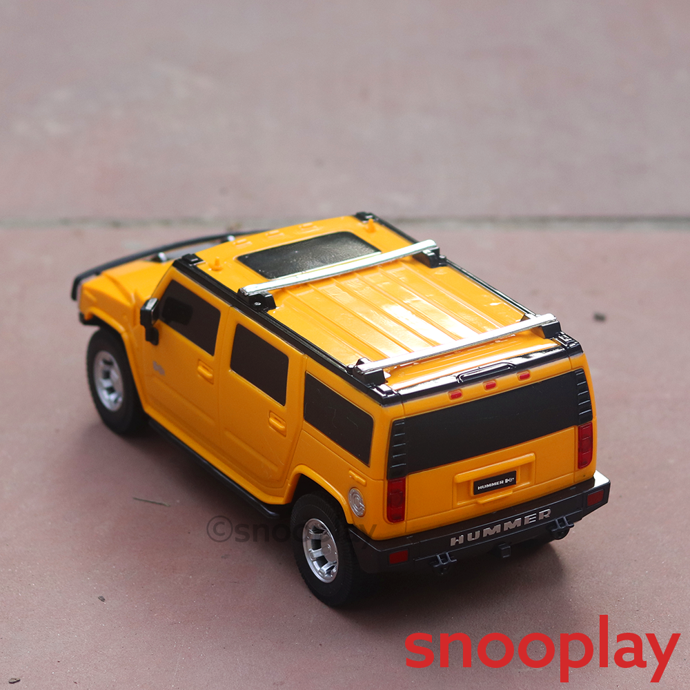 Hummer H2 Remote Controlled Toy Car (1:24) Scale Model (With Lights) - Assorted Colours