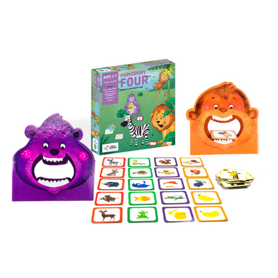 Hungrrry Four Memory and Movement Game