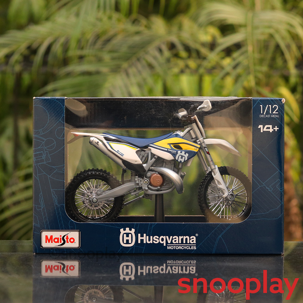 Licensed Husqvarna FE 501 Diecast Bike Model 1 12 Scale Snooplay