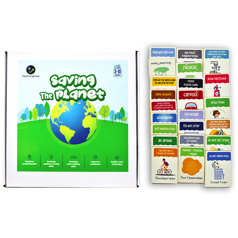 Saving The Planet Educational Board Game
