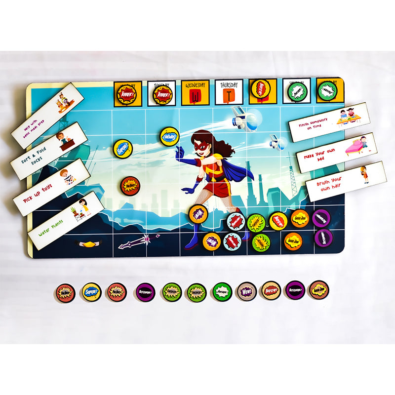 Magnetic Reward Chart- Educational Game