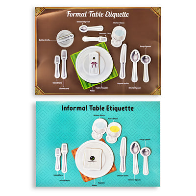 Dining Etiquettes Sheets Educational Game