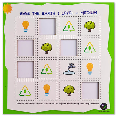 Save the Earth Sudoku- Medium