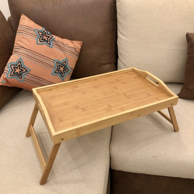 Wooden Bed Study Table (Multi Purpose Foldable Table)