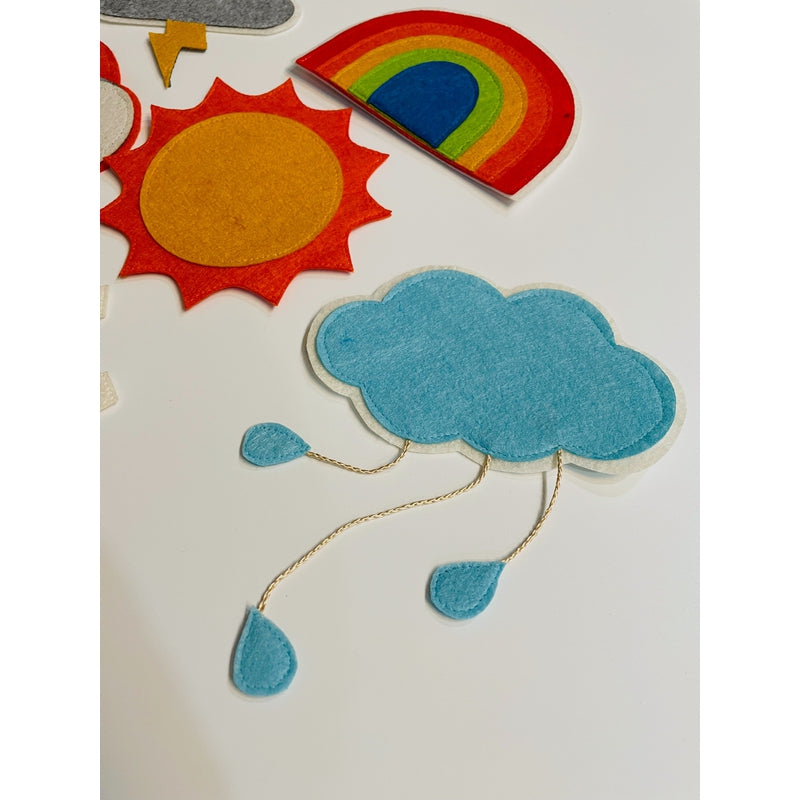 Weather Theme Learning Activity Magnetic Set