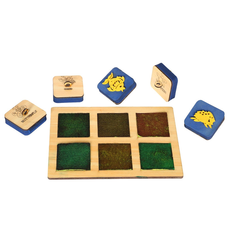 Wooden Fun Toy Stamp Model 2