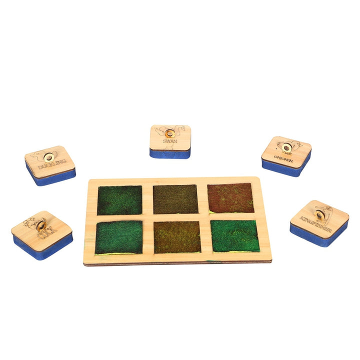 Wooden Fun Toy Stamp Model 2