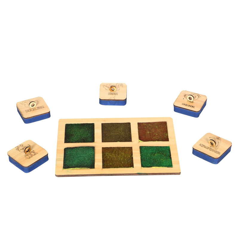 Wooden Fun Toy Stamp Model 1