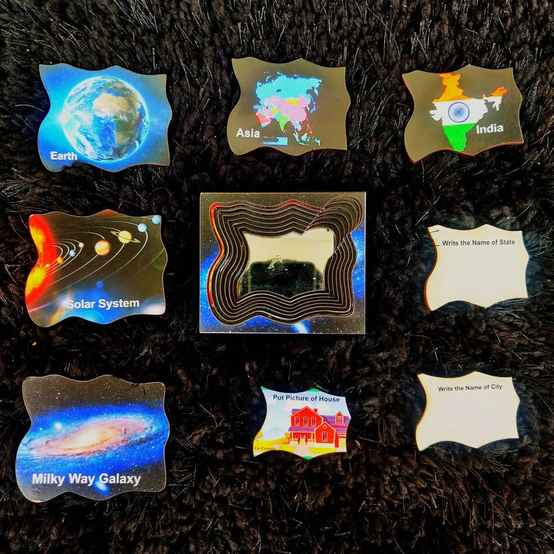 My Cosmic Address Learning Cards