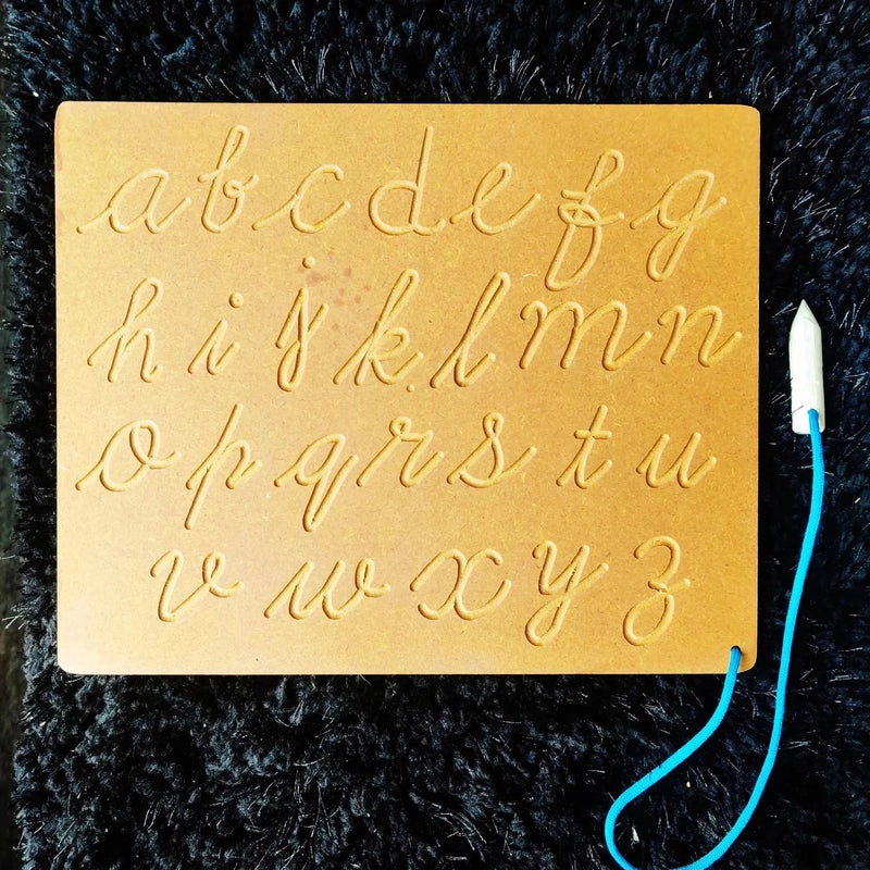 Cursive Alphabet Tracing Board