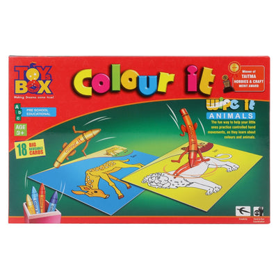 Colour It - Wipe It ( Animals )