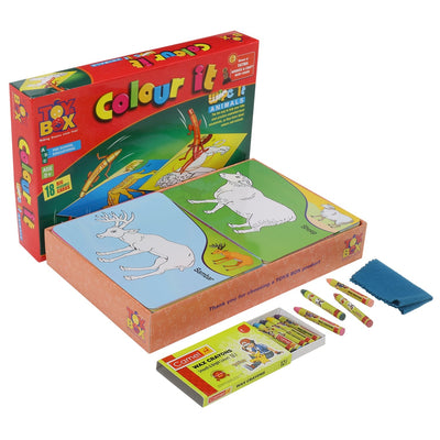 Colour It - Wipe It ( Animals )