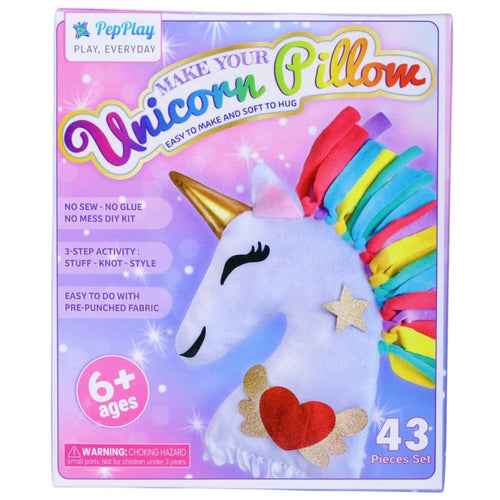 Make your Own Unicorn Pillow | DIY Easy To Make Activity Kit (6-12 Years)