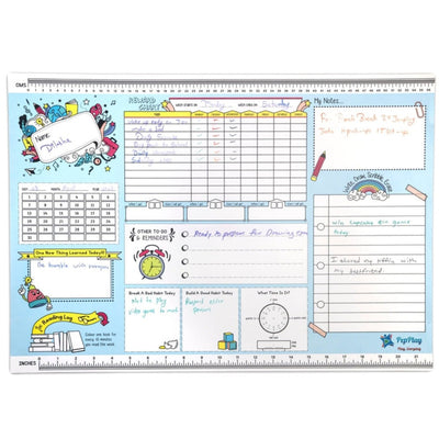 Activity Mat - Planner (Blue)