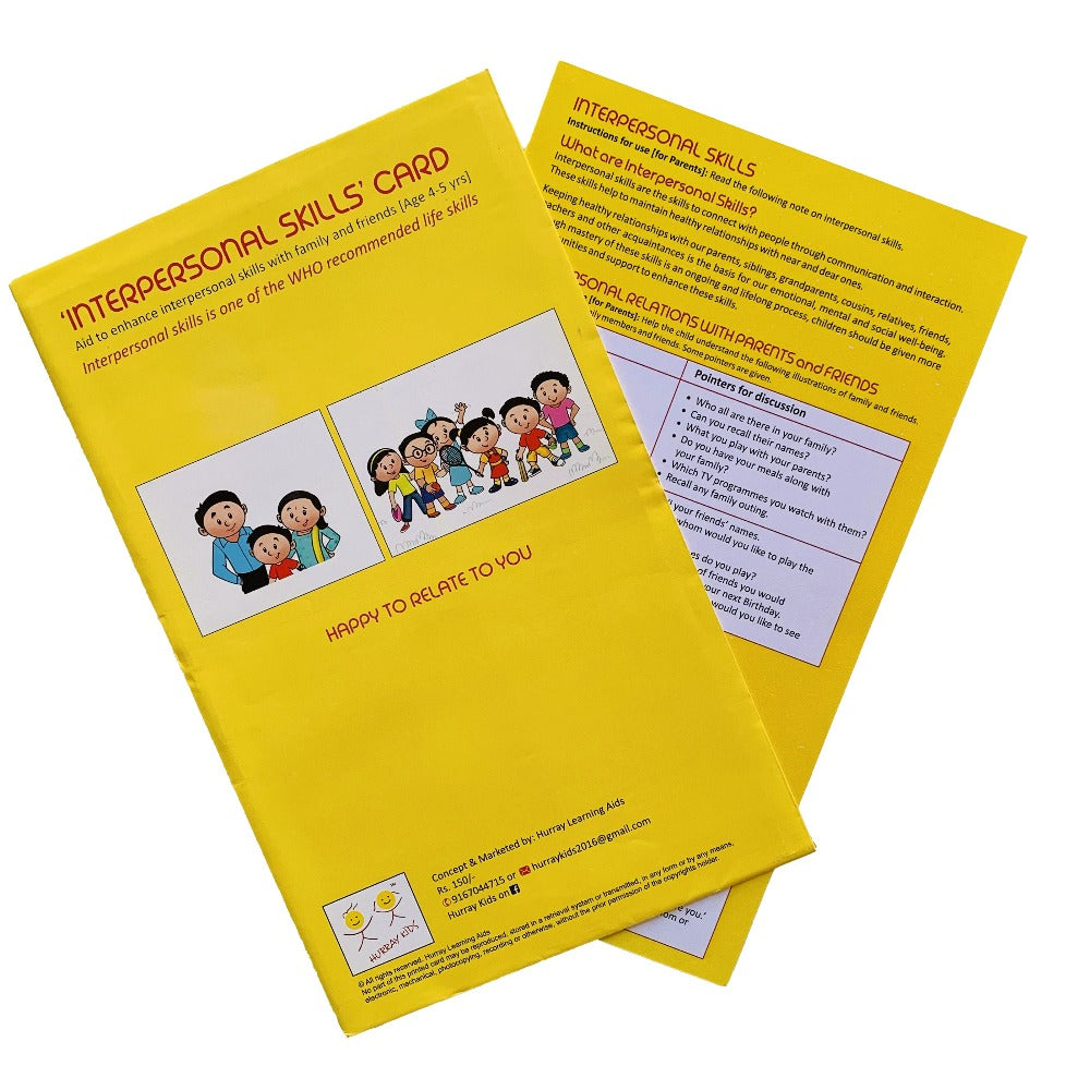 Life Skills Activity Cards Kit (4-5 Years)