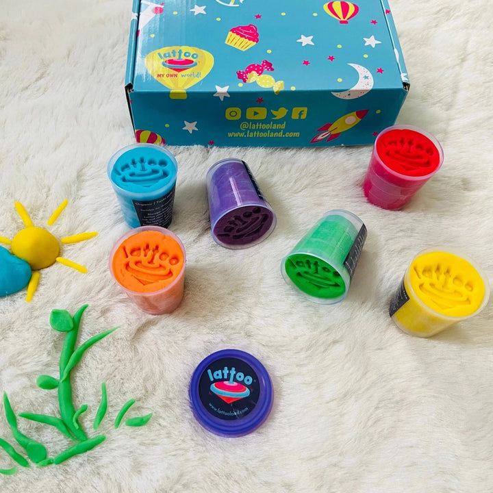 Set of 6 Colours Taste-safe Clay Dough (2-5 Years)