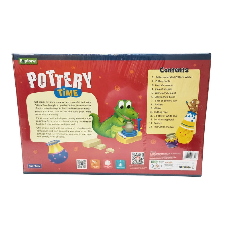 Pottery Time - Constructive Pot Creation Kit (Explore)