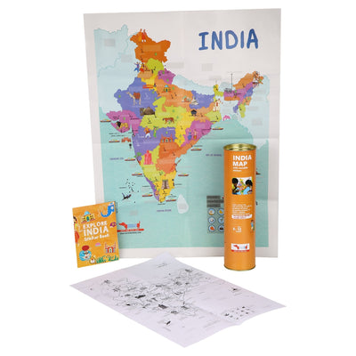 Explore India Activity Box- Art & Craft Kit