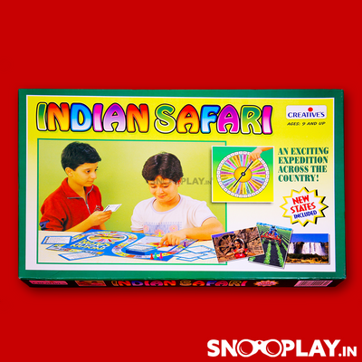 Indian Safari Board Game - Fun Knowledge Game
