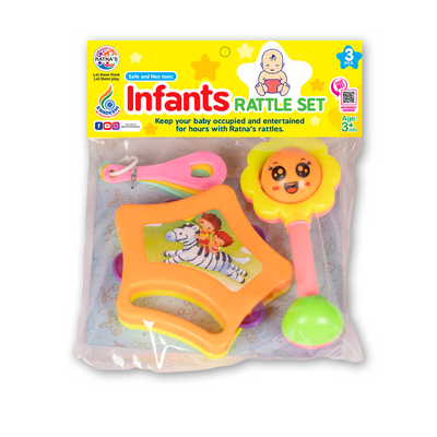 Infants Rattle Set (3 Pieces)