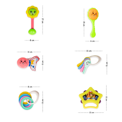 Infants Rattle Set (6 Pieces)